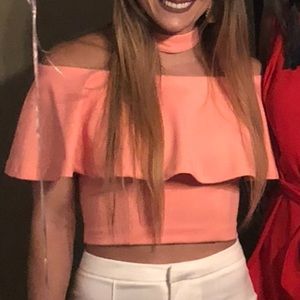 Off the shoulder tropic